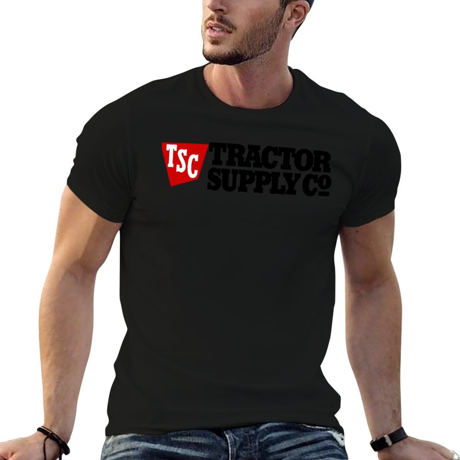 Anime Merchandise T Shirt - Tractor Supply TSC Logo Merchandise T-Shirt
