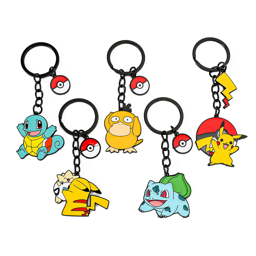 Pokemon Anime Merchandise - Anime Figure Pikachu Keychain Classic Cute