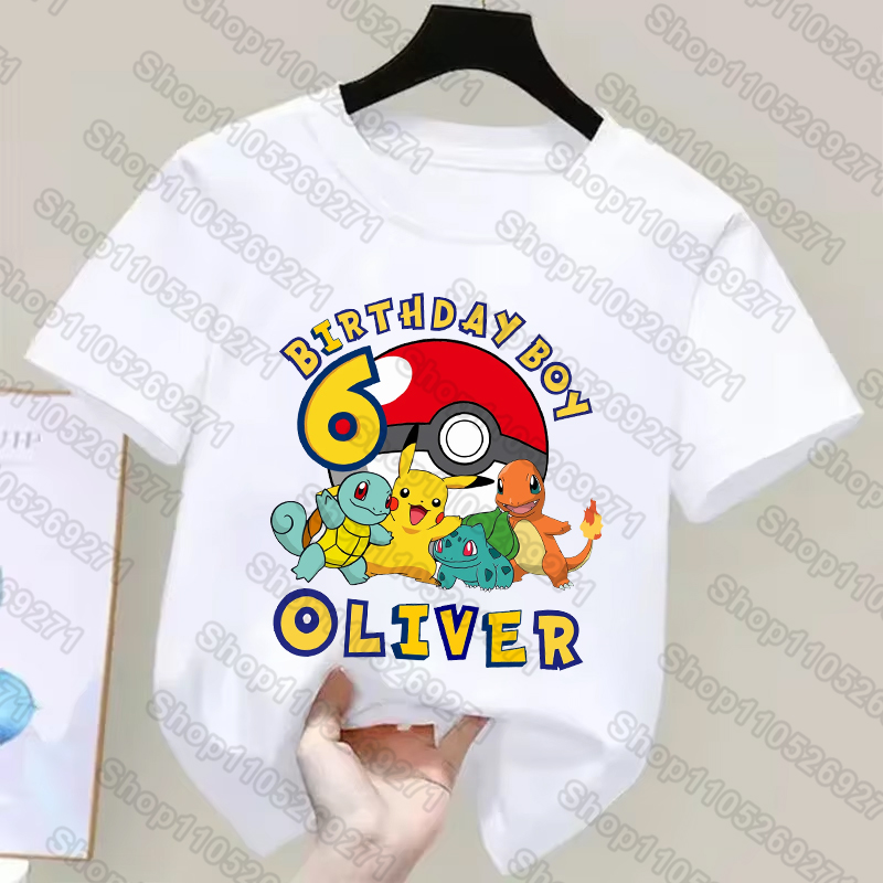 Pokemons Children T Shirts Pik - Pokemon Anime Merchandise 评论和价格