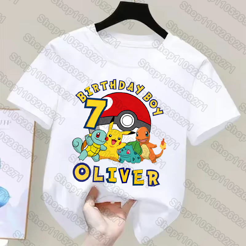 Pokemons Children T Shirts Pik - Pokemon Anime Merchandise 评论和价格