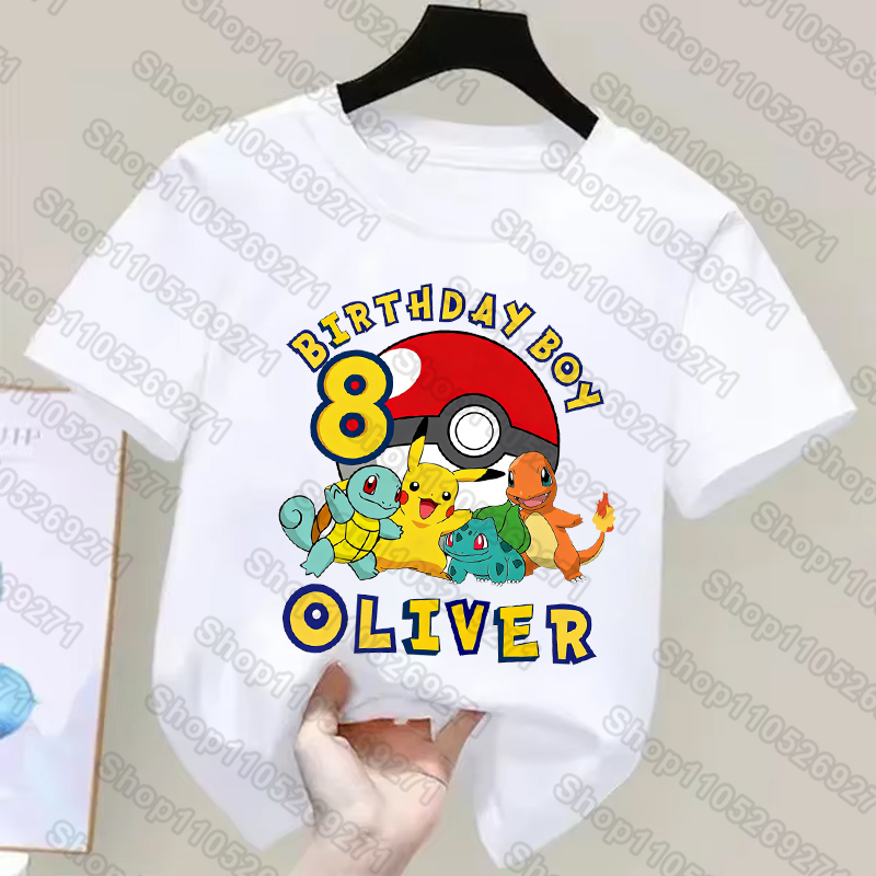 Pokemons Children T Shirts Pik - Pokemon Anime Merchandise 评论和价格