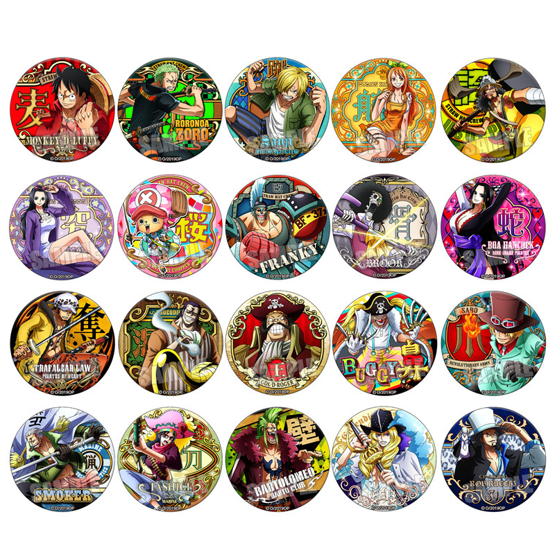 One Piece Anime Badge Luffy Ba - Anime Merchandise Business 评论和价格