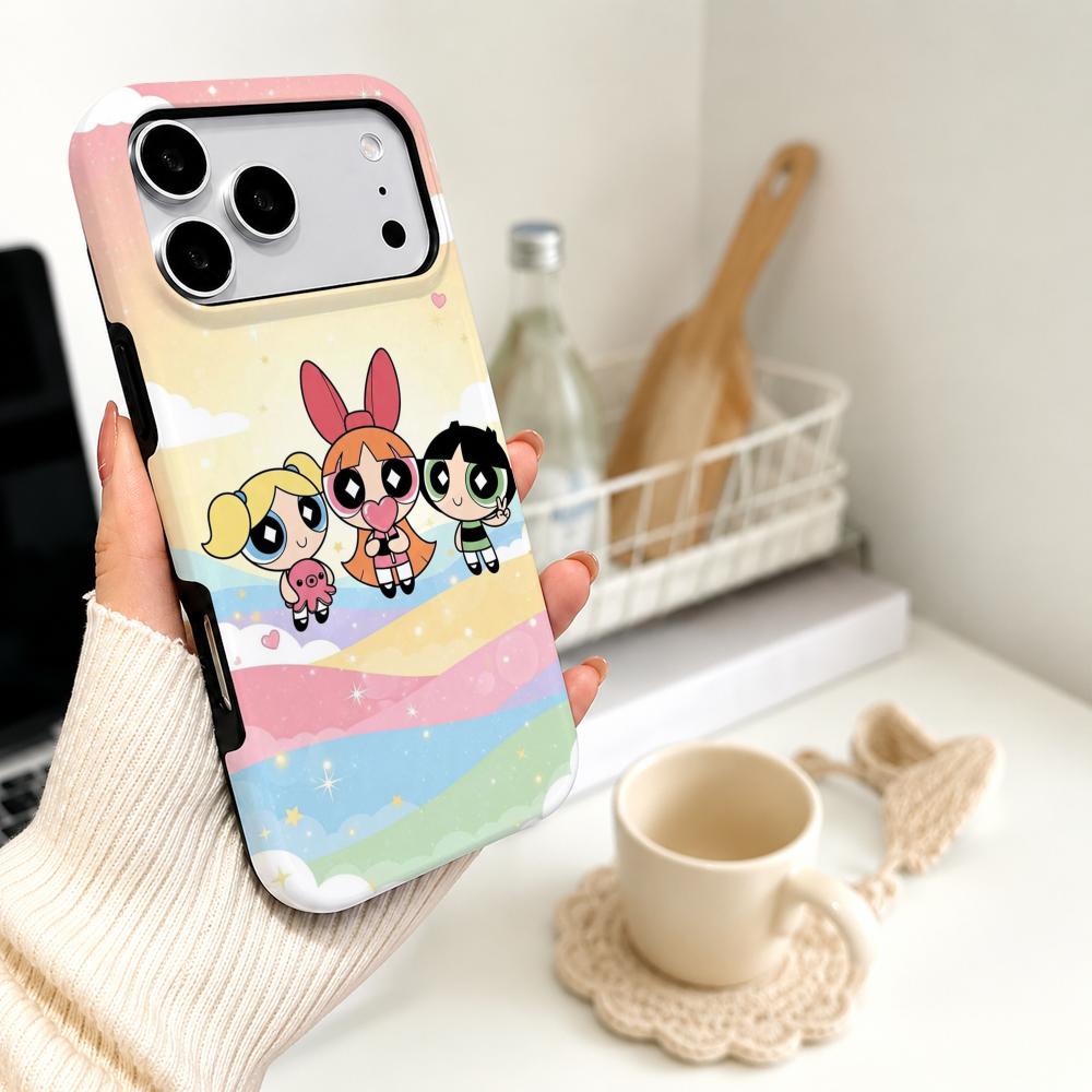 Anime P-Powerpuff Girls Phone  - Phone Case Anime 评论和价格