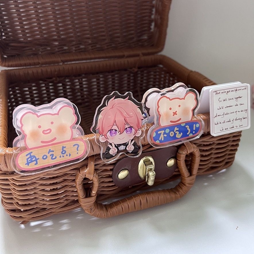 Personalized Acrylic PP Clip C - Anime Merchandise Logo 评论和价格
