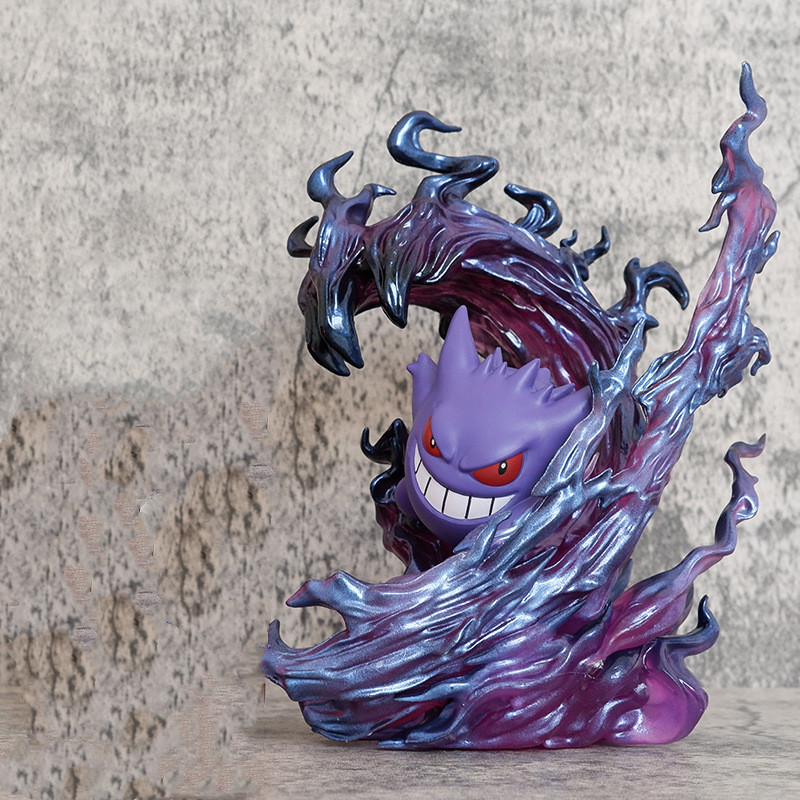 19cm Anime Pokemon Gengar Batt - Pokemon Anime Merchandise 评论和价格