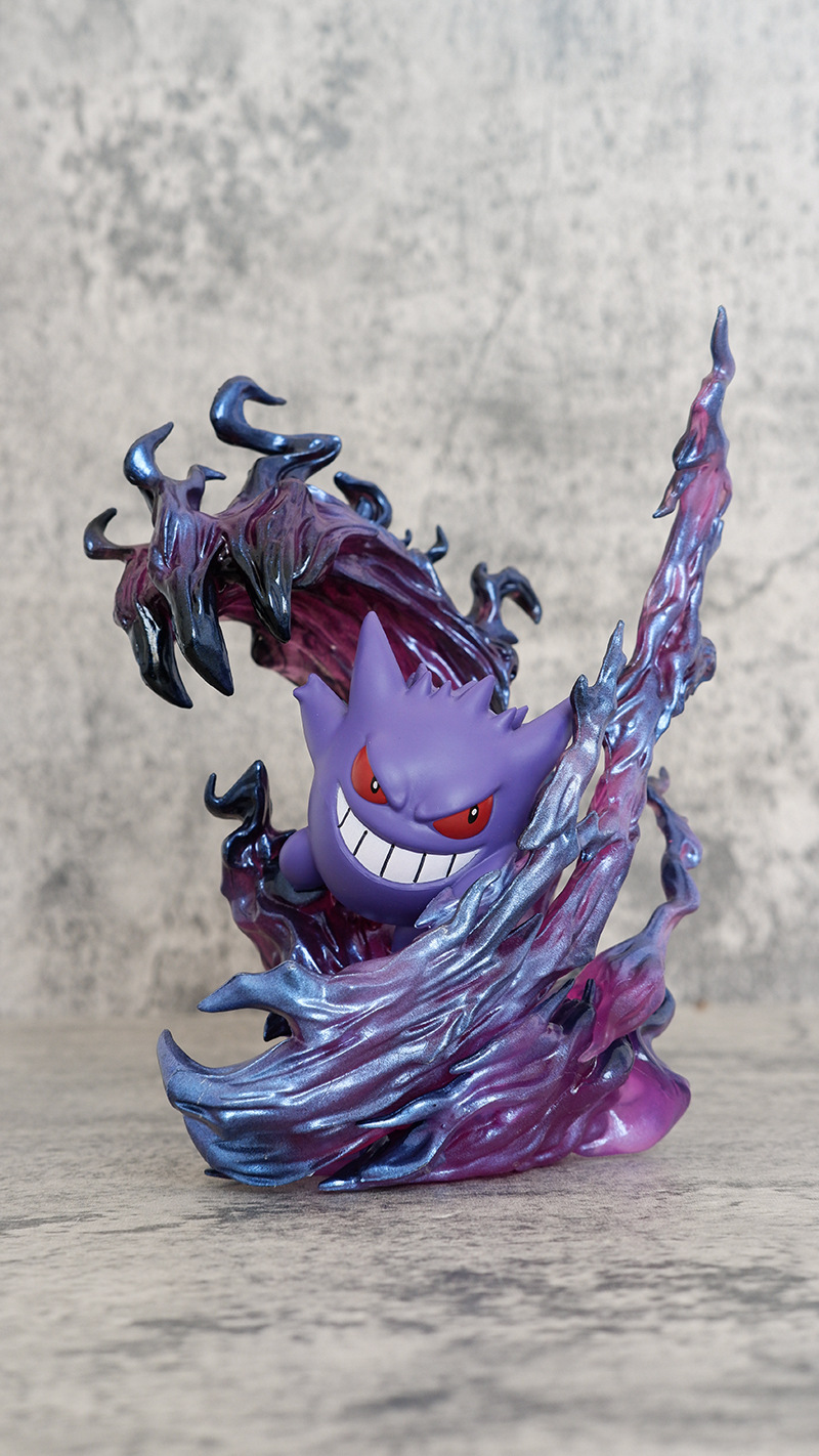 19cm Anime Pokemon Gengar Batt - Pokemon Anime Merchandise 评论和价格