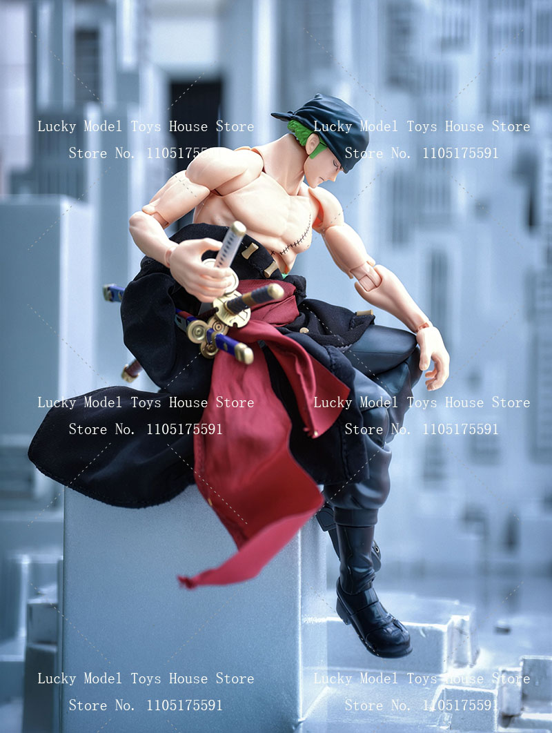 1/12 Anime Zoro Hell King Figu - Windbreaker Anime Merchandise 评论和价格