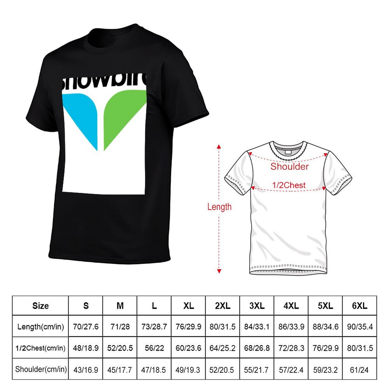 Snowbird Logo Merchandise T-Sh - Anime Merchandise Logo 评论和价格