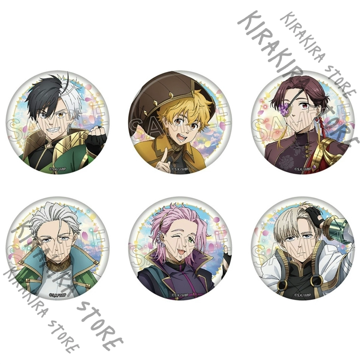 WIND BREAKER RPG Badge Kiryu M - Windbreaker Anime Merchandise 评论和价格