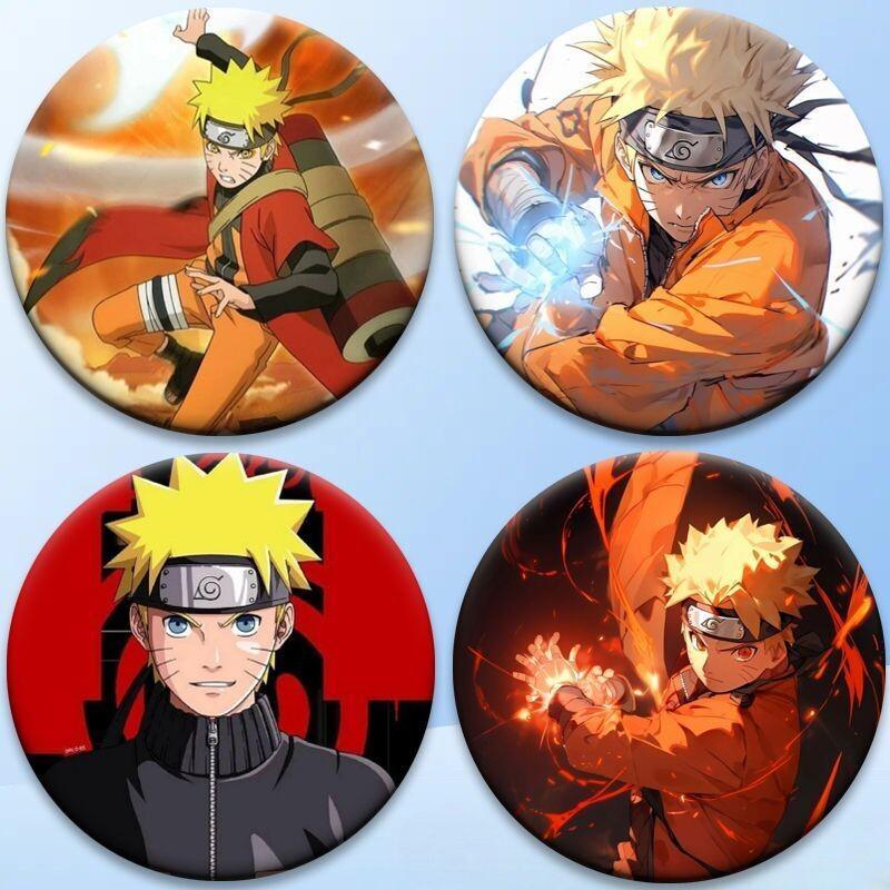 Naruto Anime Badge 58Mm Tinpla - Anime Merchandise Naruto 评论和价格