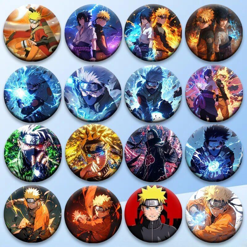 Naruto Anime Badge 58Mm Tinpla - Anime Merchandise Naruto 评论和价格