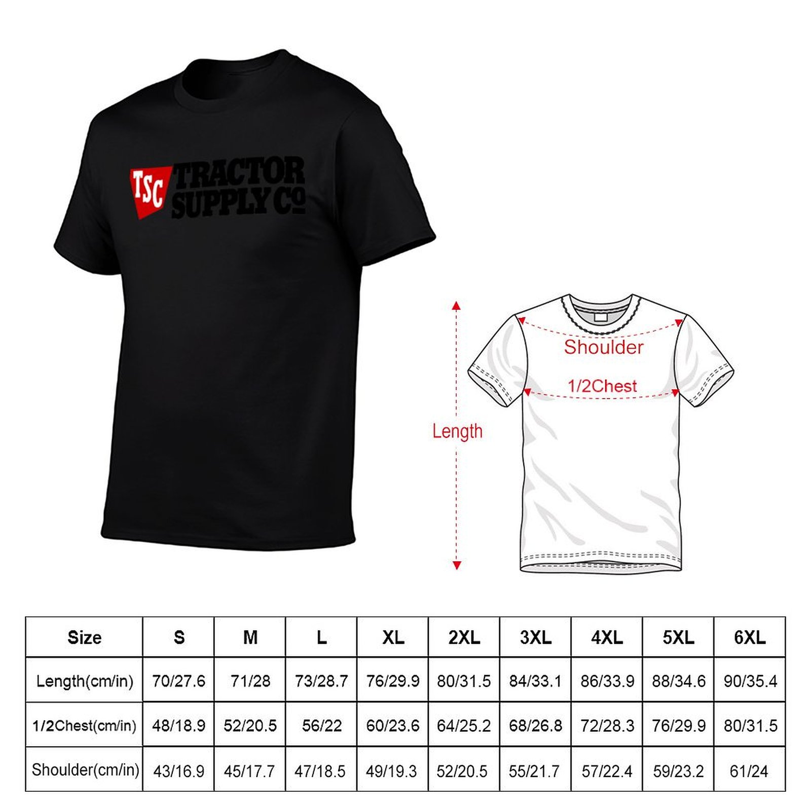 Tractor Supply TSC Logo Mercha - Anime Merchandise T Shirt 评论和价格