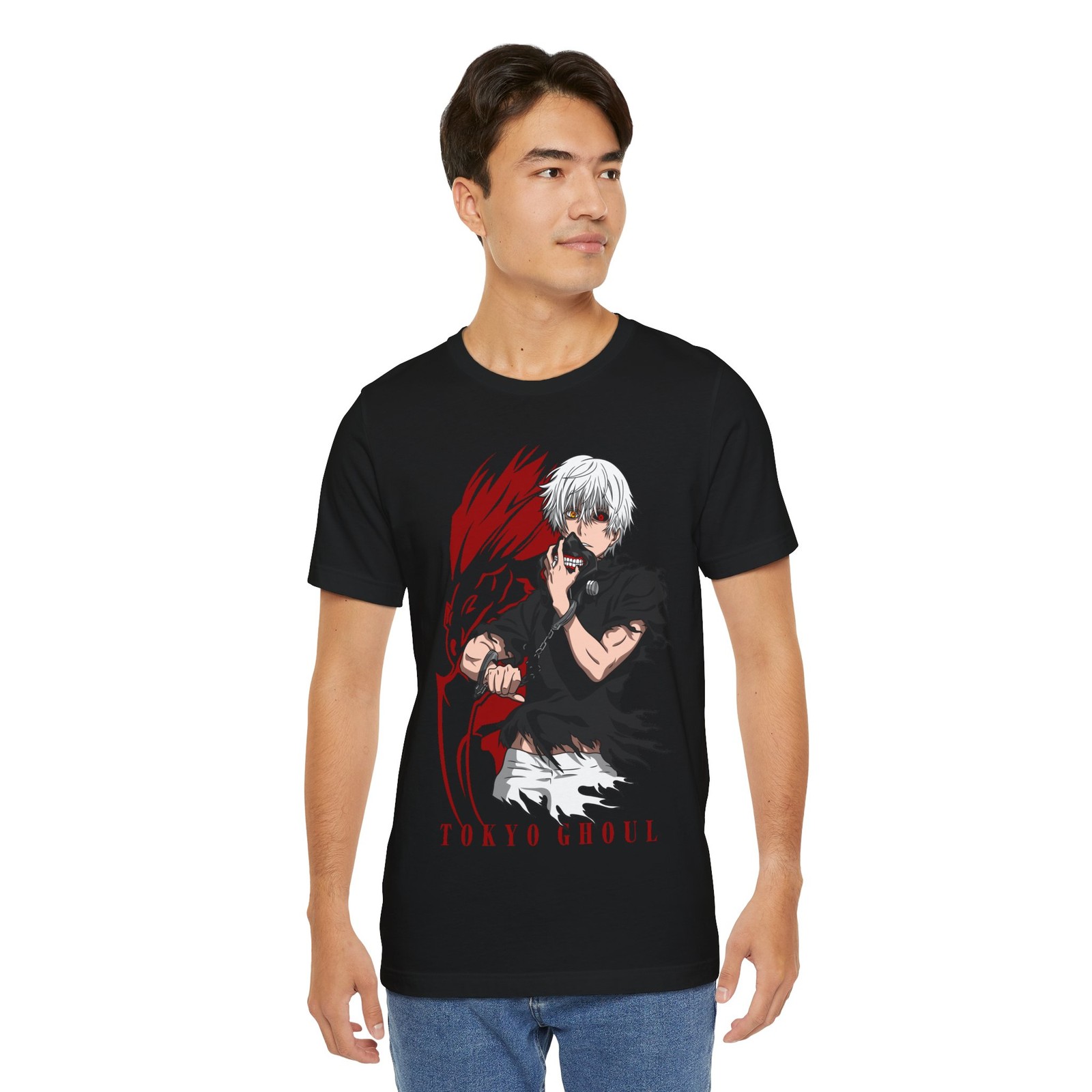 Tokyo Ghoul Anime Tee, Unisex  - Anime Merchandise T Shirt 评论和价格