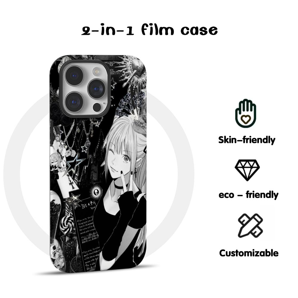 Misa Y2K girl death note class - Phone Case Anime 评论和价格