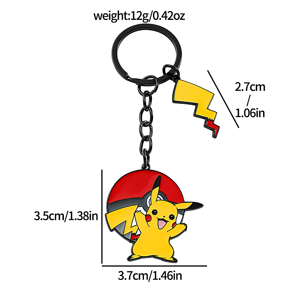 Anime Figure Pikachu Keychain  - Pokemon Anime Merchandise 评论和价格